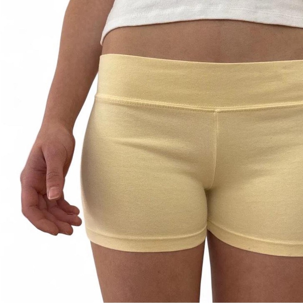 Yellow Brandy Melville Shorts